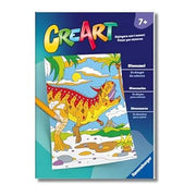 96006 - CREART: LIBRO DA COLORARE - SPAVENTOSI DINOSAURI