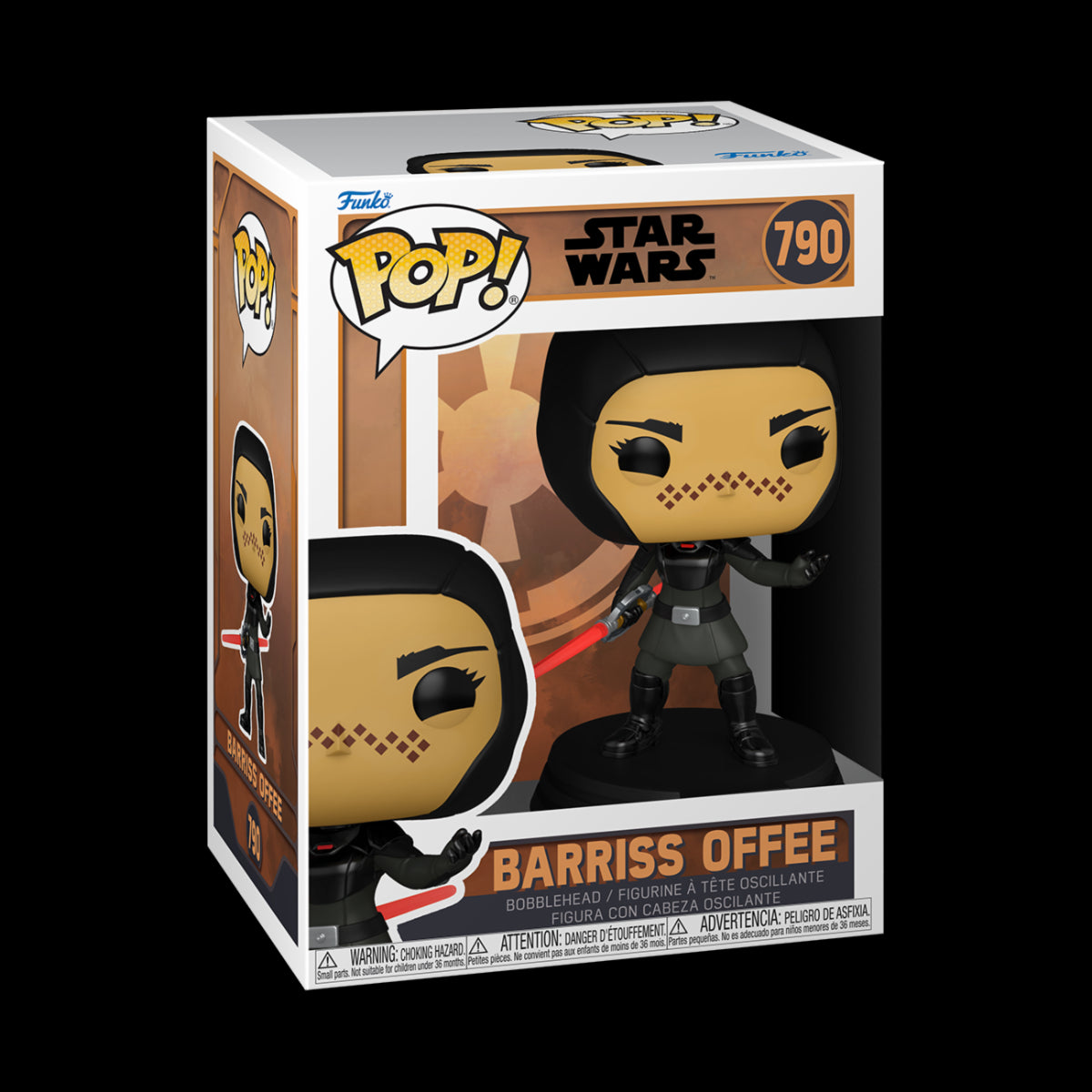 STAR WARS: TALES OF THE EMPIRE - POP FUNKO VINYL FIGURE 790 BARRISS OFFEE 9CM