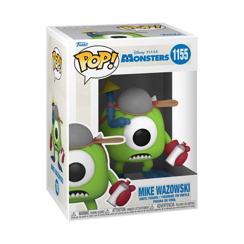 DISNEY: MONSTERS INC 20TH ANNIVERSARY - POP FUNKO VINYL FIGURE 1155 MIKE W/MITTS 9CM