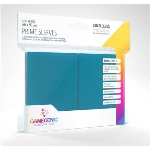 GGS10016ML - 100 STANDARD SIZE PRIME SLEEVES - BLUE