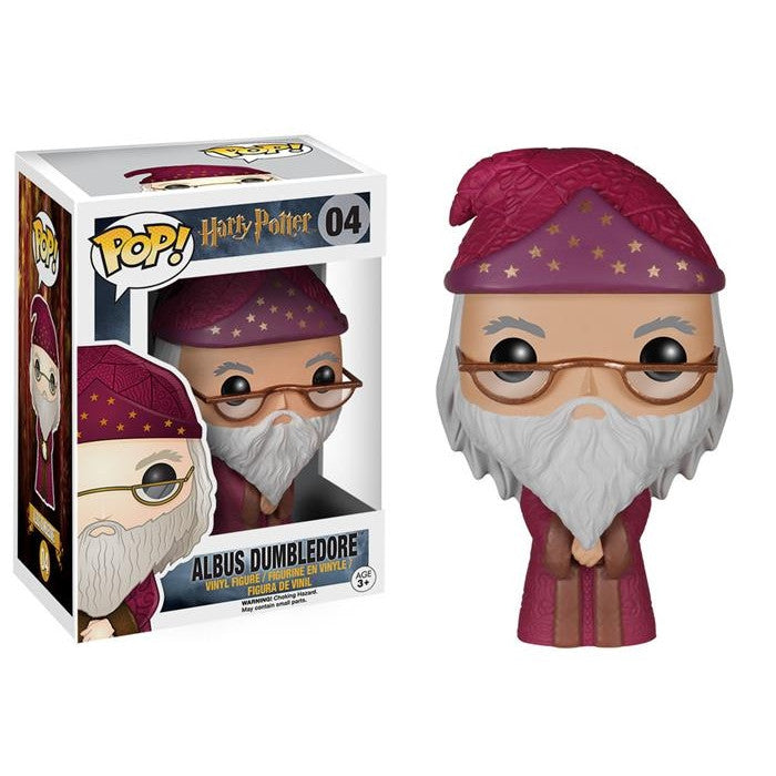 HARRY POTTER - POP FUNKO VINYL FIGURE 04 ALBUS DUMBLEDORE 10CM