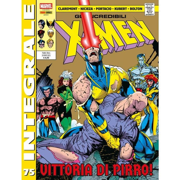MARVEL INTEGRALE - X-MEN DI CHRIS CLAREMONT 75