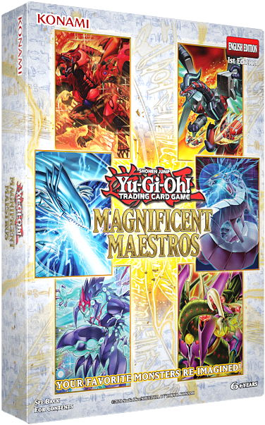BOX YU-GI-OH! - MAGNIFICENT MAESTROS (3 BUSTE) - ITA
