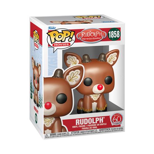 RUDOLPH: LA RENNA - POP FUNKO VINYL FIGURE 1858 RUDOLPH SITTING 9CM