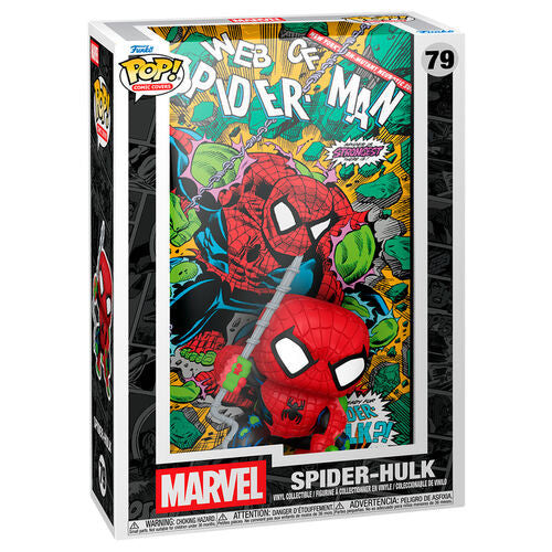 MARVEL COMICS - POP FUNKO COMIC COVER VINYL FIGURE 79 SPIDER-HULK 9CM