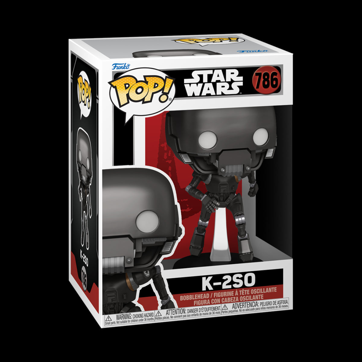 STAR WARS: ANDOR - POP FUNKO VINYL FIGURE 786 K2SO 9CM