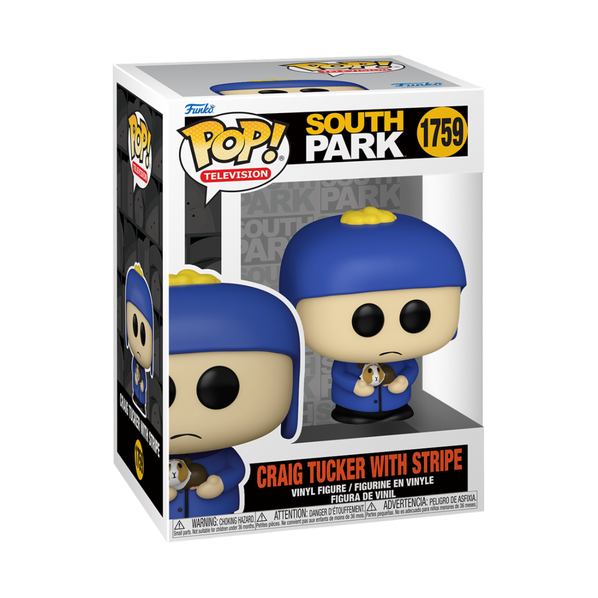 SOUTH PARK - POP FUNKO VINYL FIGURE 1759 CRAIG TUCKER WITH STRIPE 9CM