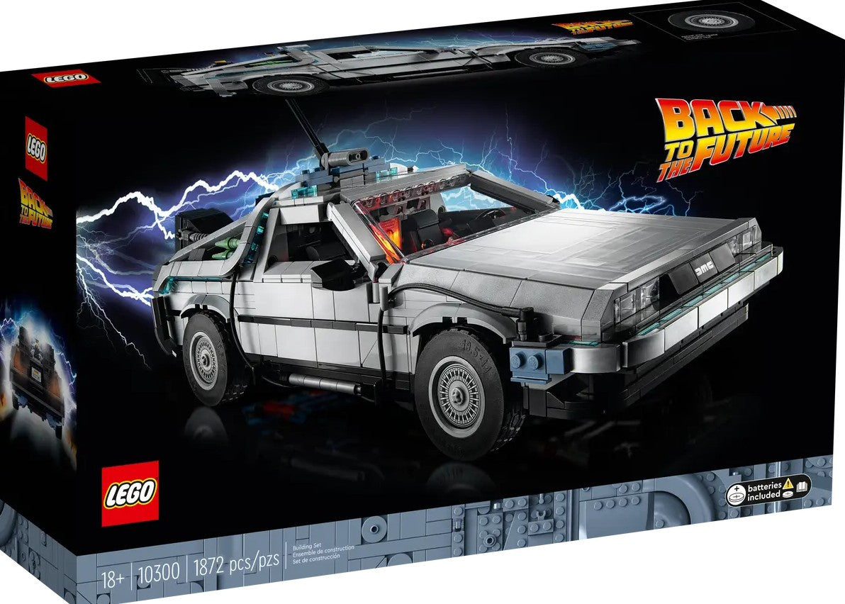 10300 - ICONS - MACCHINA DEL TEMPO RITORNO AL FUTURO