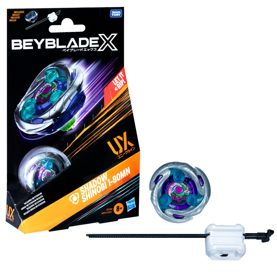 BEYBLADE-X - STARTER PACK - SHADOW SHINOBI 1-80MN UX