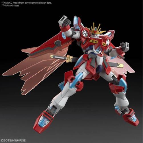MK65712 - GUNDAM - HIGH GRADE - SHIN BURNING GUNDAM - MODEL KIT 1/144