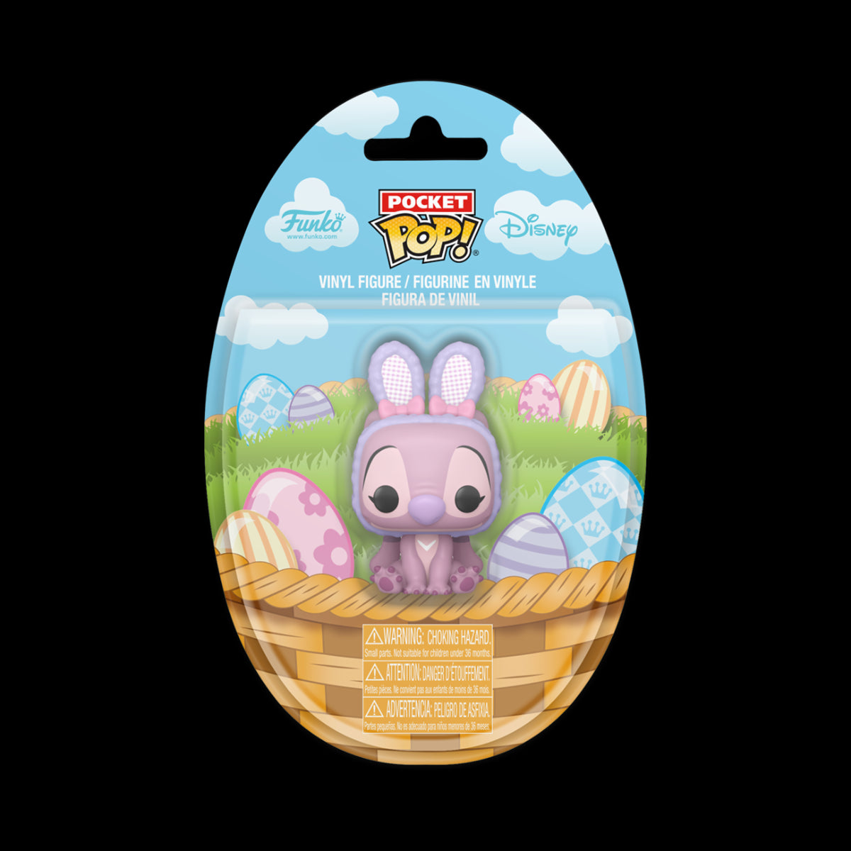 DISNEY: LILO & STITCH - POCKET POP FUNKO VINYL FIGURE - ANGEL 4CM