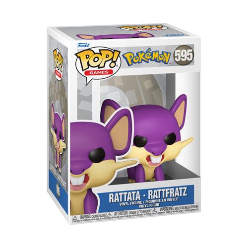 POKEMON - POP FUNKO VINYL FIGURE 595 RATTATA 9CM