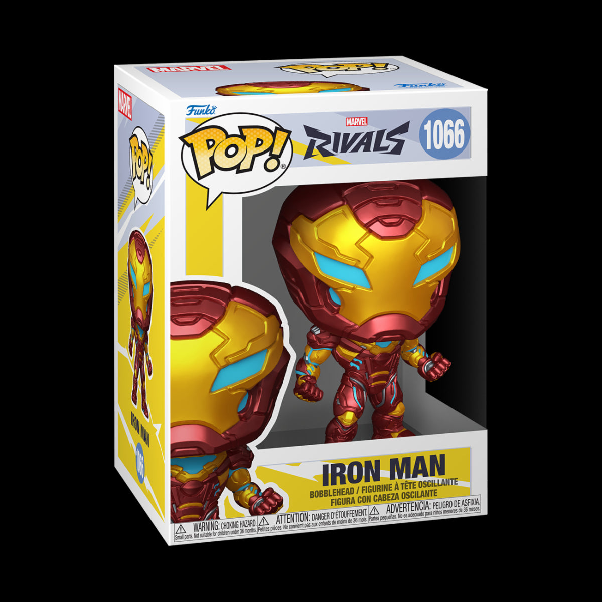 MARVEL: RIVALS - POP FUNKO VINYL FIGURE 1066 IRON MAN 9CM
