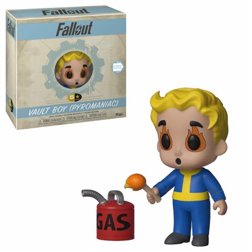 FALLOUT 2 - 5 STAR VINYL FIGURE VAULT BOY PYROMANIAC 8CM