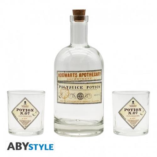 ABYTAB060 - HARRY POTTER - BOTTIGLIA CON BICCHIERI - POTION