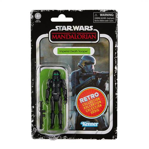 STAR WARS - THE MANDALORIAN RETRO COLLECTION - IMPERIAL DEATH TROOPER - ACTION FIGURE 9.5CM