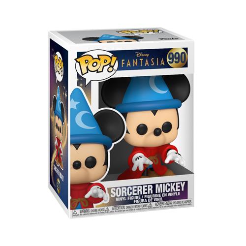 DISNEY: FANTASIA 80TH - POP FUNKO VINYL FIGURE 990 SORCERER MICKEY 9CM