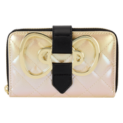 SANRIO - HELLO KITTY: 50TH ANNIVERSARY - PORTAFOGLIO CON ZIP - METALLIC GOLD