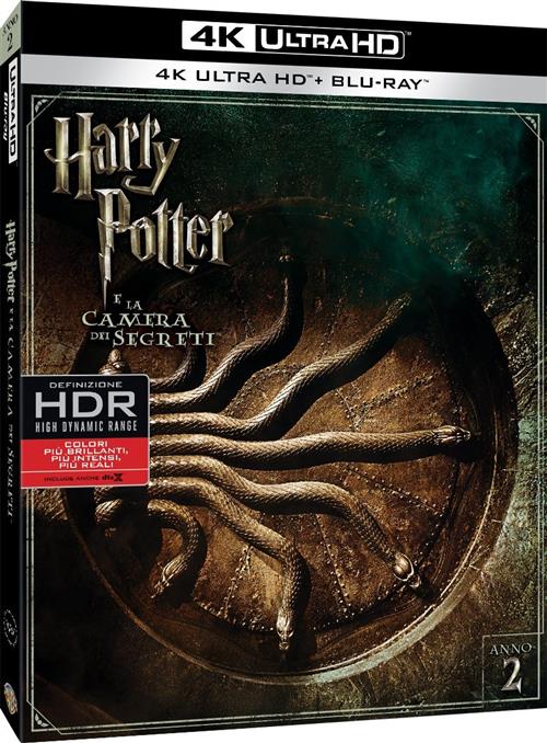 HARRY POTTER E LA CAMERA DEI SEGRETI 4K ULTRA HD+BLU-RAY