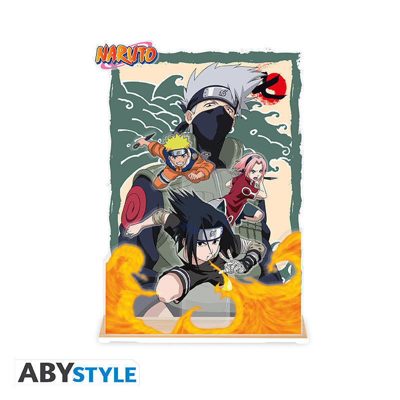 ABYACF171 - NARUTO - ACRYL DIORAMA - TEAM 7