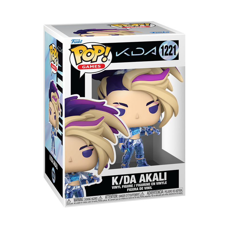 LEAGUE OF LEGENDS S5 - POP FUNKO VINYL FIGURE 1221 K/DA AKALI 9CM