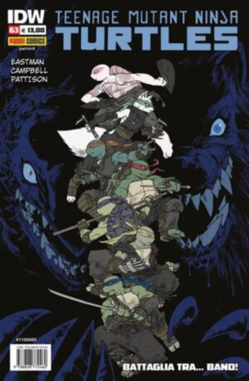 TEENAGE MUTANT NINJA TURTLES 63