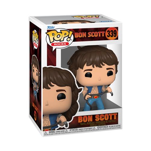 ROCK - POP FUNKO VINYL FIGURE 339 BON SCOTT 9CM