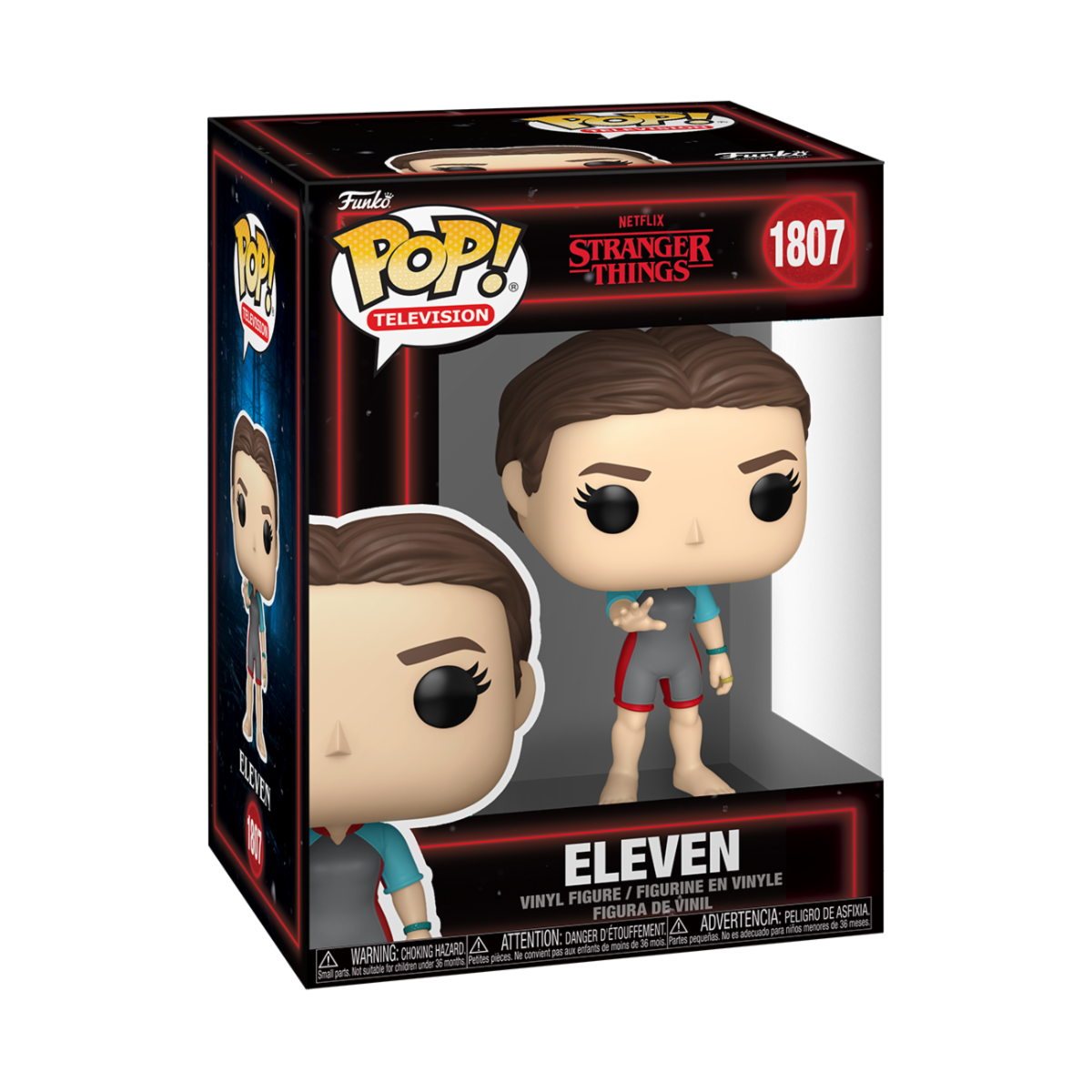 STRANGER THINGS - POP FUNKO VINYL FIGURE 1807 ELEVEN 9CM