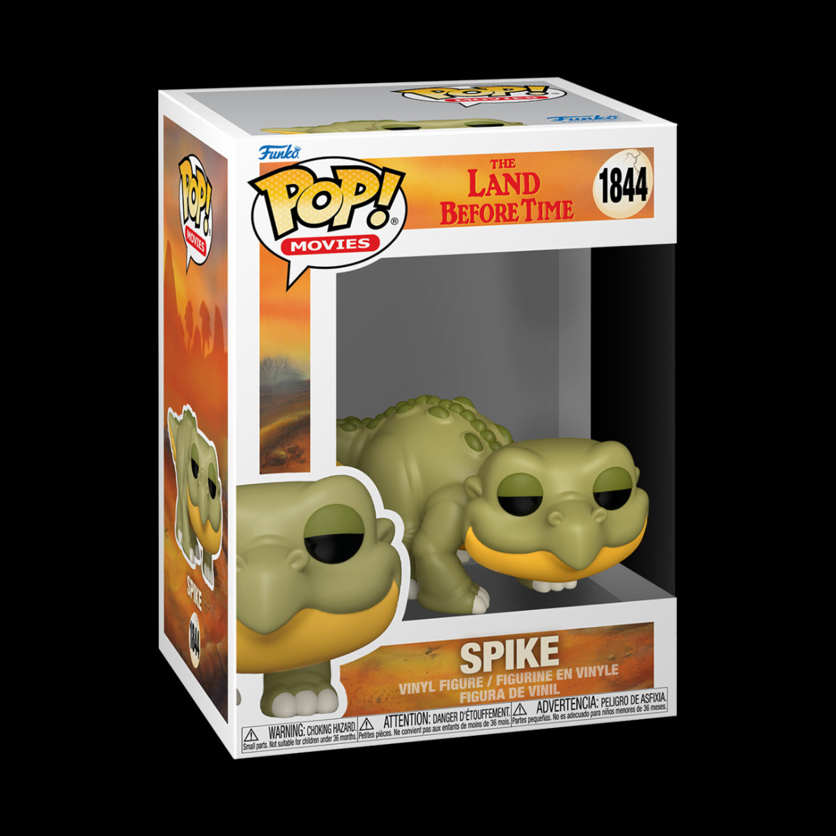 THE LAND BEFORE TIME - POP FUNKO VINYL FIGURE 1844 SPIKE 9CM