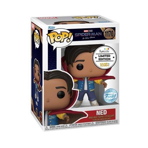 MARVEL: SPIDER-MAN NO WAY HOME - POP FUNKO VINYL FIGURE 1170 NED W/CLOAK 9CM GA EXCL