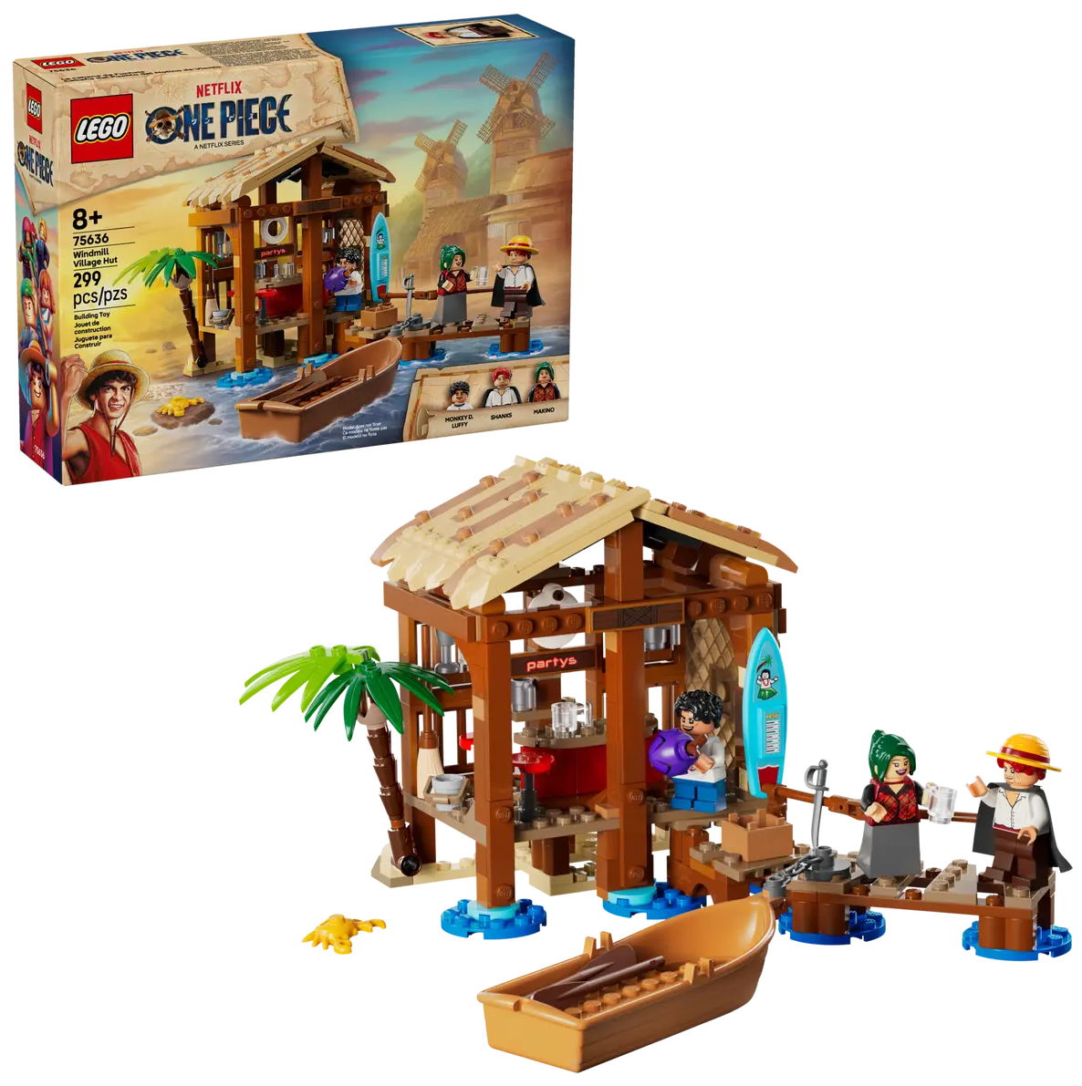 75636 - ONE PIECE - LA CAPANNA DEL VILLAGGIO FOOSHA