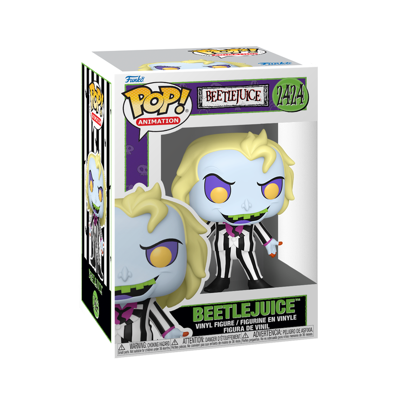 BEETLEJUICE (TV SERIES) - POP FUNKO VINYL FIGURE 2424 BEETLEJUICE 9CM