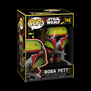 STAR WARS: THE BOOK OF BOBA FETT - POP FUNKO VINYL FIGURE 769 BOBA FETT (RETRO) 9CM