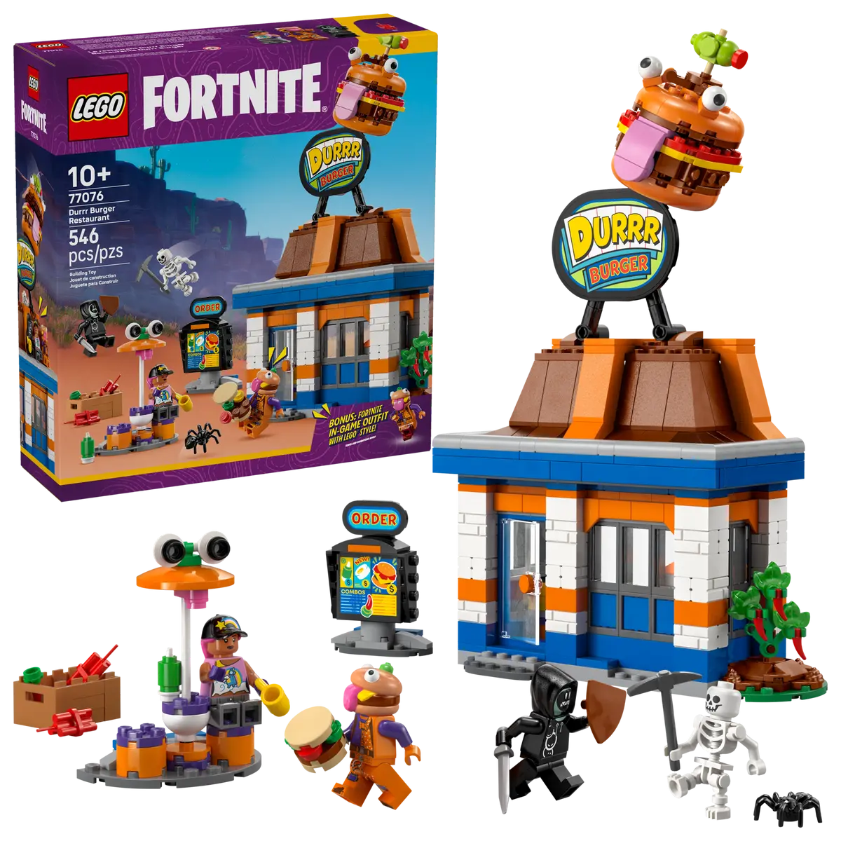77076 - FORTNITE - RISTORANTE DI DURRR BURGER