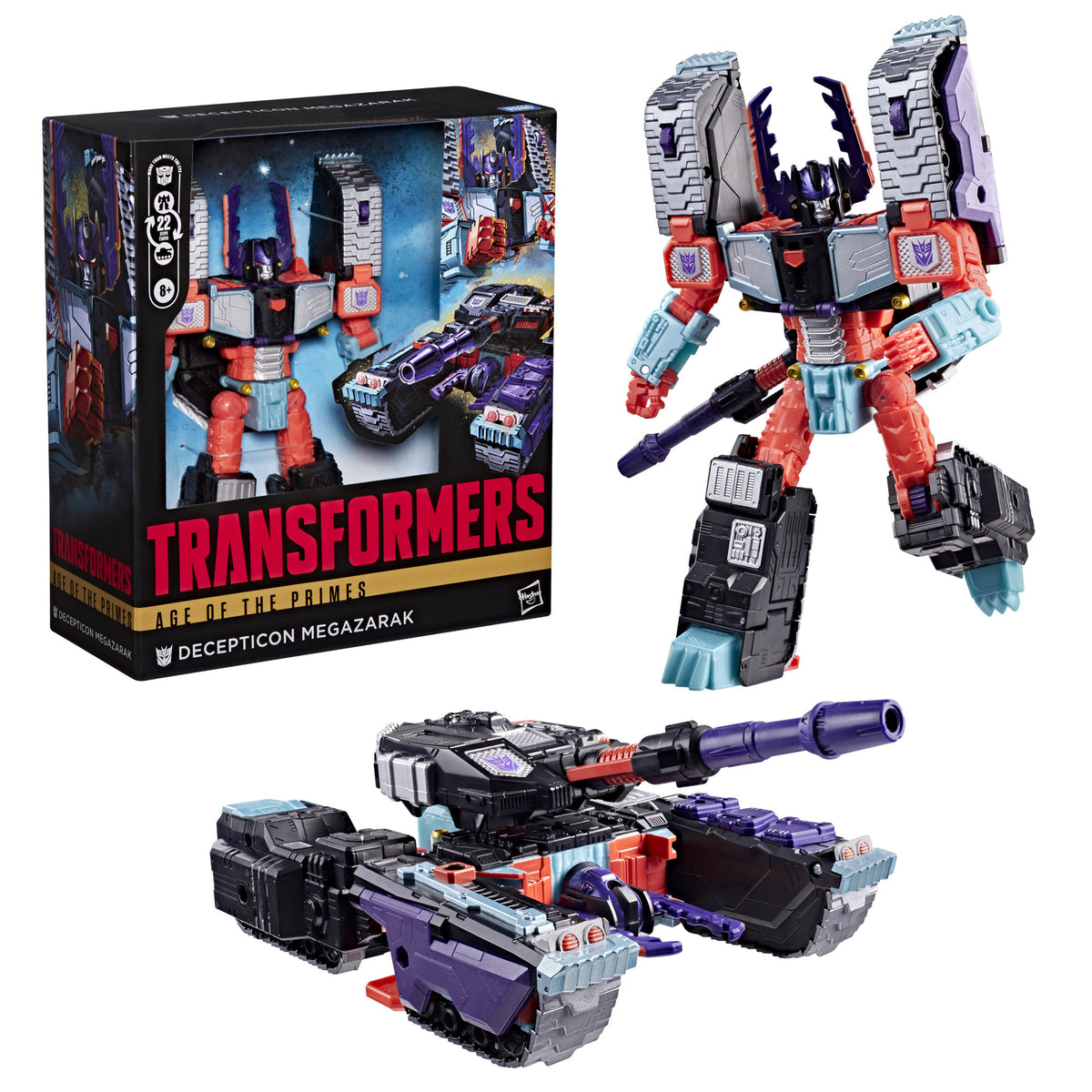 TRANSFORMERS - AGE OF THE PRIMES - LEADER CLASS - MEGAZARAK - ACTION FIGURE 19CM