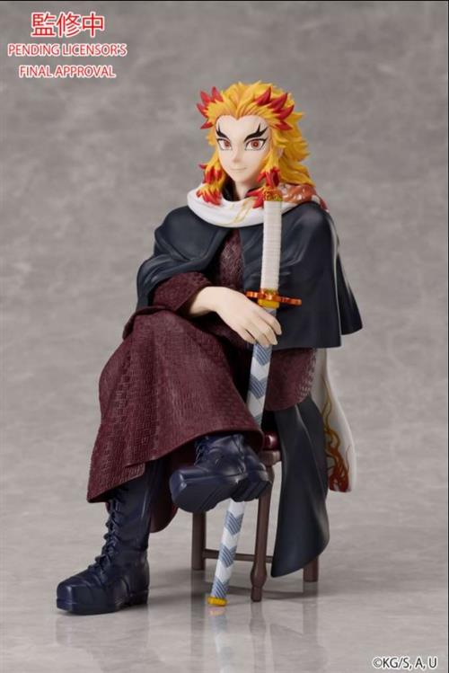 100357 - DEMON SLAYER - KYOJURO RENGOKU - STATUA 16CM