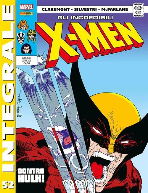MARVEL INTEGRALE - X-MEN DI CHRIS CLAREMONT 52