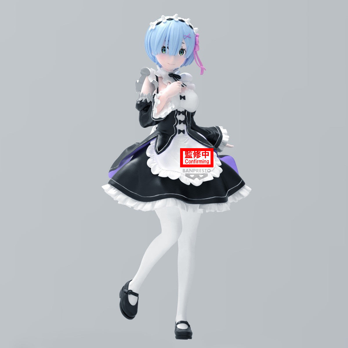 #annullato#28785 - RE:ZERO -STARTING LIFE IN ANOTHER WORLD - GLITTER&GLAMOURS - REM MAID VER. - STATUA 24CM