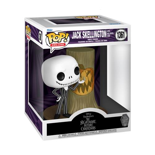 DISNEY - NIGHTMARE BEFORE CHRISTMAS: 30TH ANNIVERSARY - POP FUNKO DELUXE VINYL FIGURE 1361 JACK W/H. TOWN DOOR