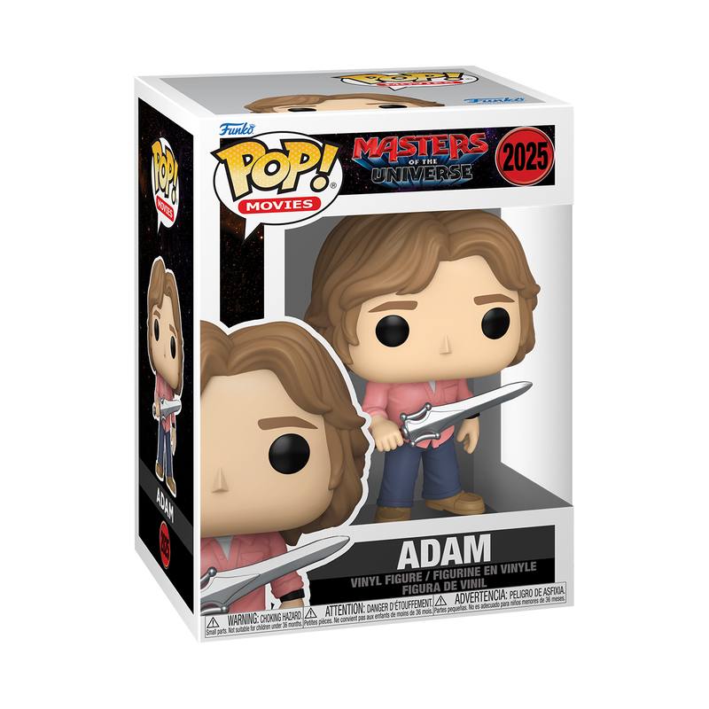 MASTERS OF THE UNIVERSE - POP FUNKO VINYL FIGURE 2025 ADAM (MOVIE 2026) 9CM
