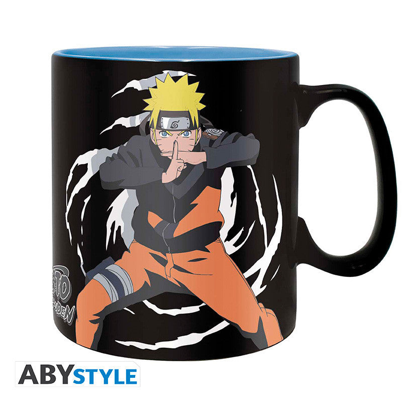 ABYMUGA509 - NARUTO SHIPPUDEN - TAZZA 460ML - NARUTO E KURAMA