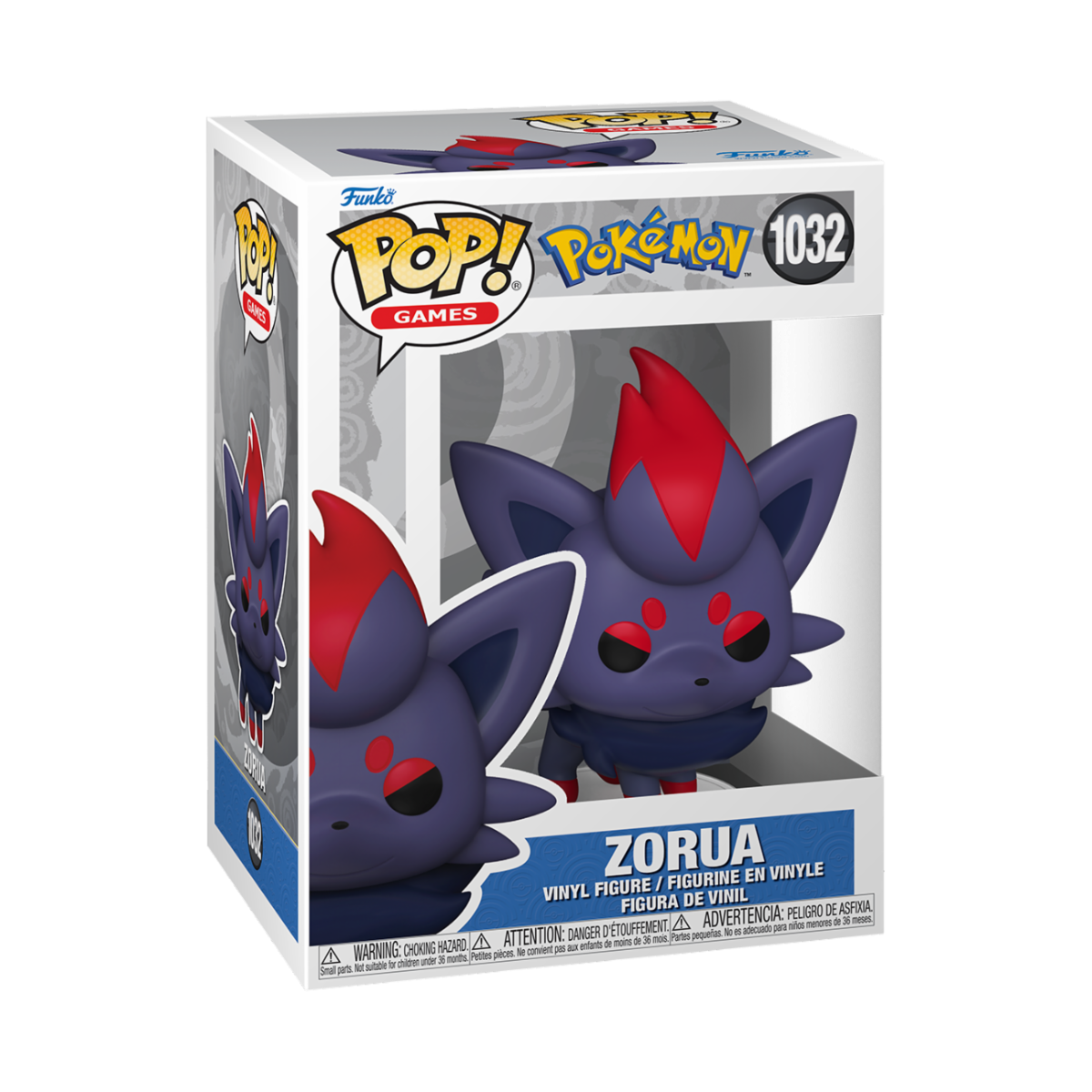 POKEMON - POP FUNKO VINYL FIGURE 1032 ZORUA 9CM