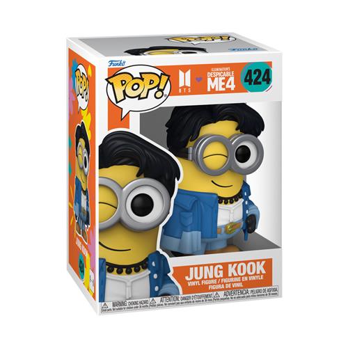CATTIVISSIMO ME X BTS - POP FUNKO VINYL FIGURE 424 JUNG KOOK 9CM
