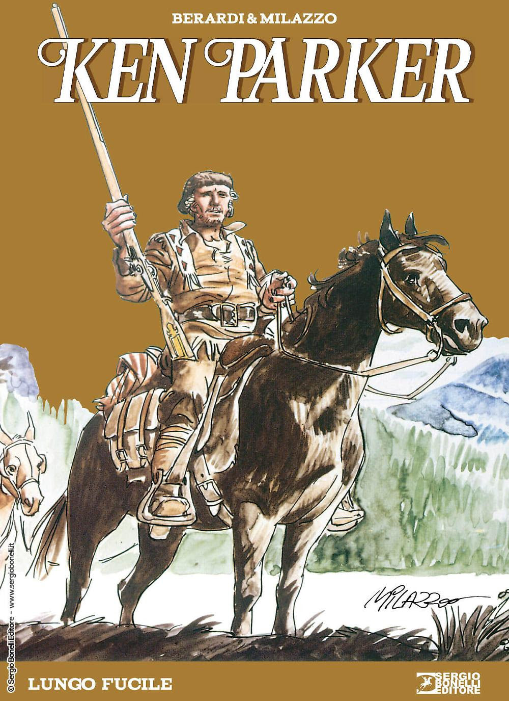 KEN PARKER 2024 VOL.1 - LUNGO FUCILE - VARIANT ORO