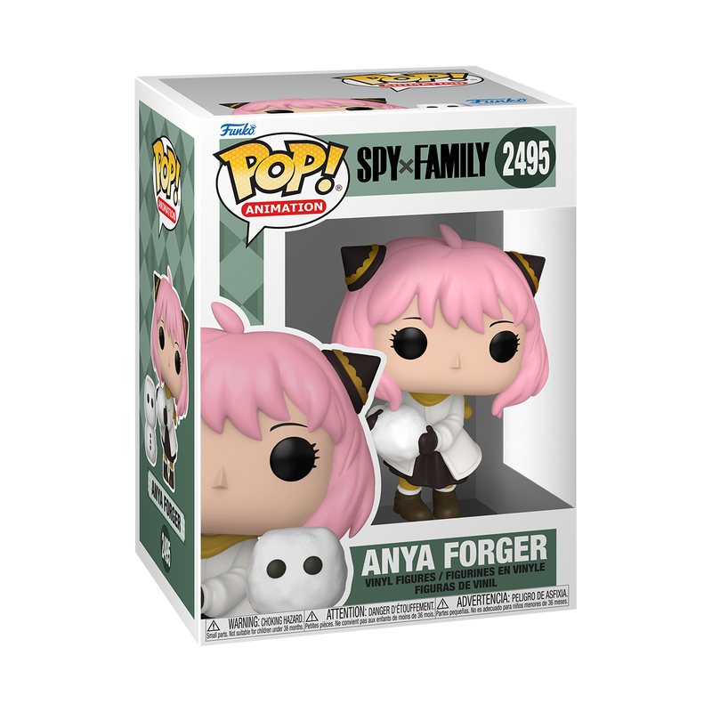 SPY X FAMILY - POP FUNKO VINYL FIGURE 2495 ANYA FORGER (HOLIDAY) 9CM