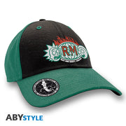 ABYCAP091 - RICK AND MORTY - CAP - BLACK & GREEN - RICK & MORTY