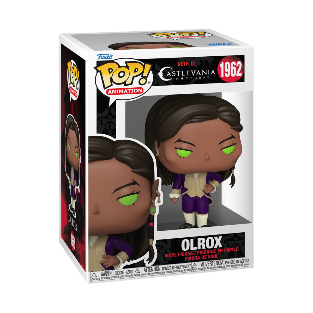 CASTLEVANIA: NOCTURNE - POP FUNKO VINYL FIGURE 1962 OLROX 9CM