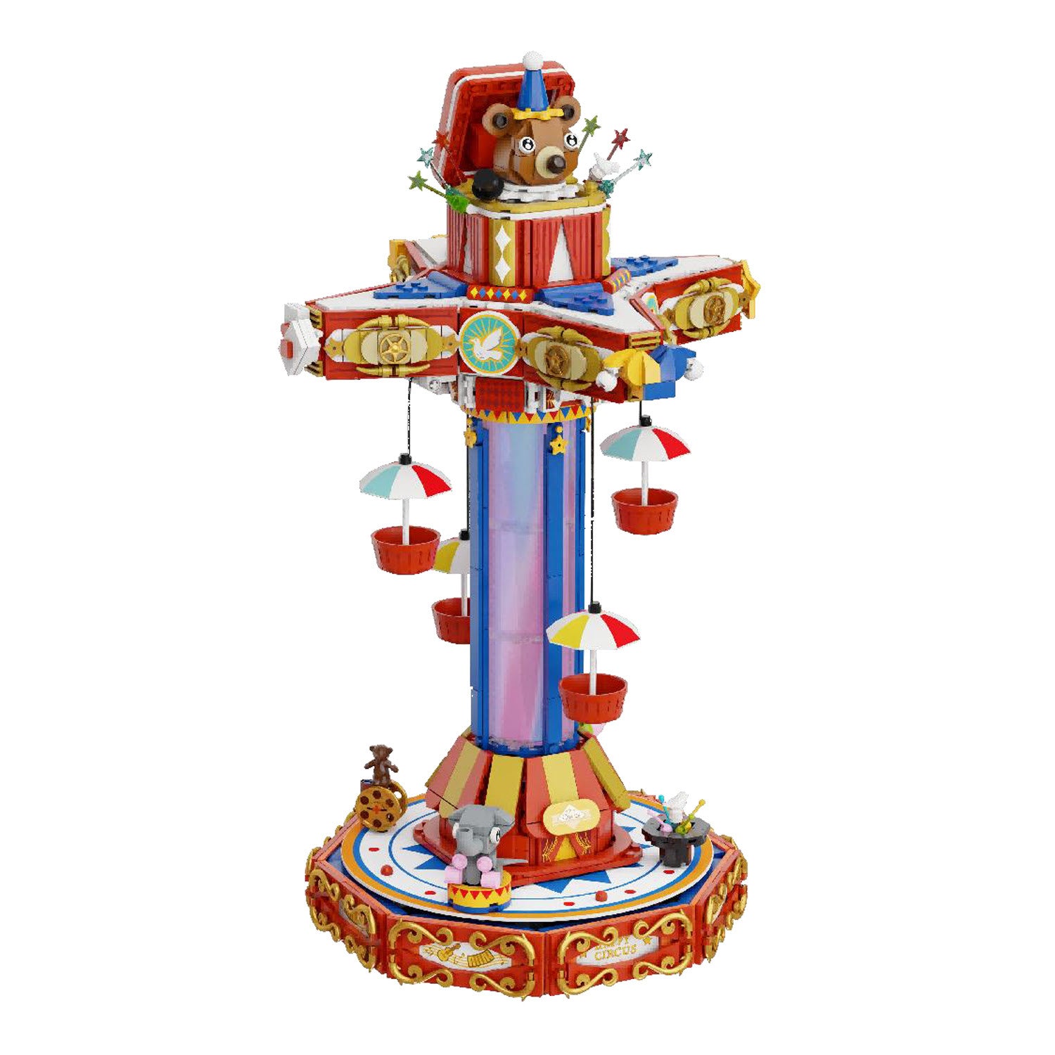 PAN86003 - RETRO COLLECTION - GIOSTRA PARACADUTE DEL CIRCO