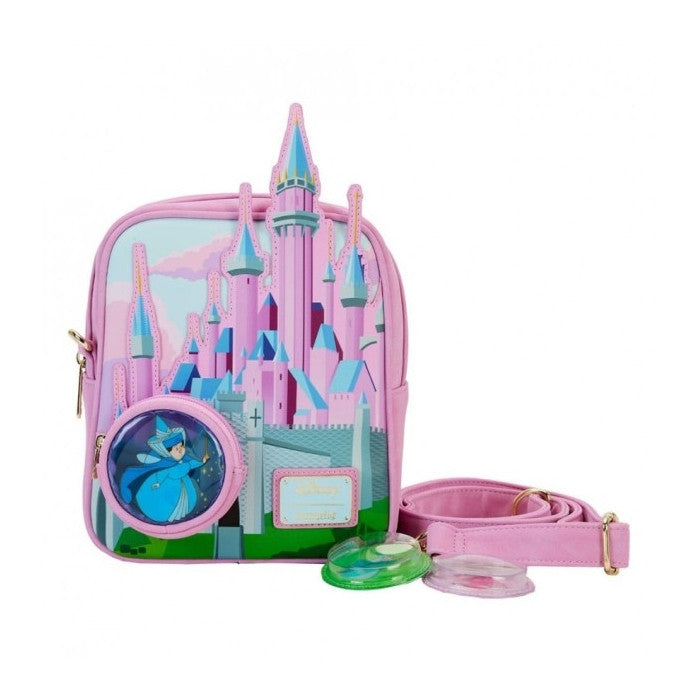 DISNEY - SLEEPING BEAUTY - BORSA A TRACOLLA - STAINED GLASS CASTLE