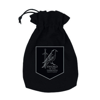 GOT/POU/00190166/2025/5/Z - GAME OF THRONES - NIGHT'S WATCH DICE POUCH